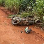 Acidente entre moto e caminhão deixa dois mortos em São João Nepomuceno - Foto: Divulgação/Kadu Fontana