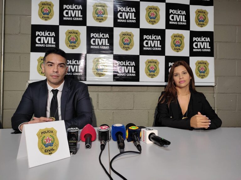 Delegados Rodolfo Rabelo e Letícia Müller - Foto: Divulgação/PCMG