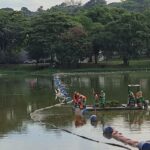 Corpo boiando é encontrado na Lagoa da Pampulha, em BH - Foto: Divulgação/Corpo de Bombeiros