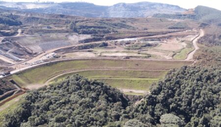 Barragem da Vale em Nova Lima tem nível de emergência encerrado - Foto: Divulgação/ Vale