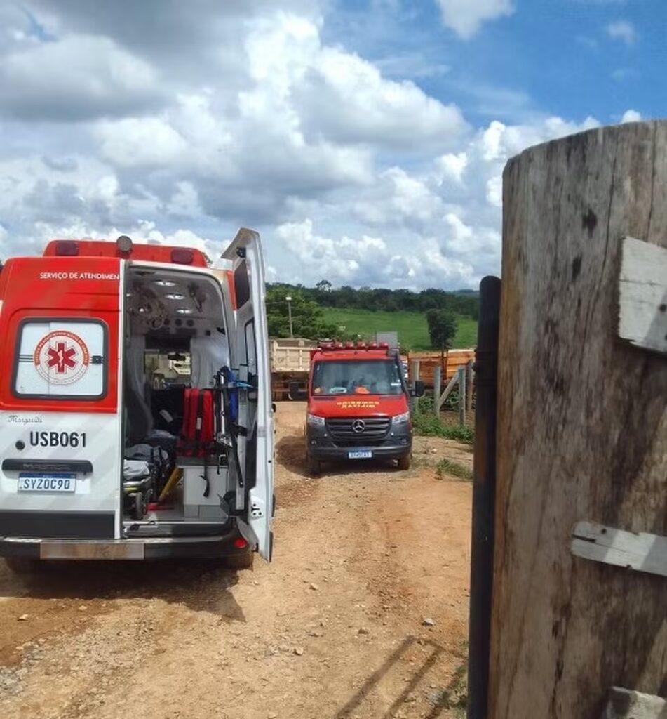 Trabalhador morre intoxicado por gás metano, em Santo Antônio do Monte - Foto: Divulgação/ CBMMG