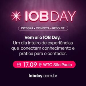 IOB realizará evento para profissionais contábeis e empresas