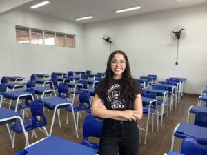 Estudante é única aluna de Engenharia de Produção na UFLA - Foto: Arquivo Pessoal