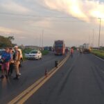 Motociclista morre em acidente na BR-050, em Uberlândia - Foto: Divulgação/CBMMG