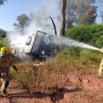 Motociclista de 21 anos tem perna amputada e morre acidente na BR-459, em Itajubá - Foto: Divulgação/Corpo de Bombeiros