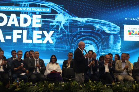 Lula inaugura centro da empresa automotiva Stellantis de Betim - Foto: Elberty Valadares/Por Dentro de Minas