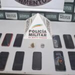 Quadrilha do RJ é presa por furto de celulares no carnaval de BH - Foto: Divulgação/PMMG