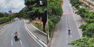 BH terá primeira faixa exclusiva para motos na Via Expressa - Foto: Divulgação/Prefeitura de Betim