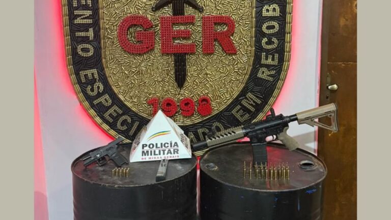 Suspeito do Comando Vermelho é morto em confronto com PM em Contagem - Foto: Divulgação/PMMG