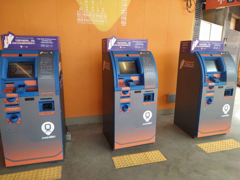 Bilheteria do metrô de BH deixará de vender passagens a partir de maio - Foto: Divulgação/ Metrô BH