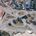 Obras na MGC-356, próximo ao BH Shopping, serão retomadas pela PBH - Foto: Reprodução/Google Earth