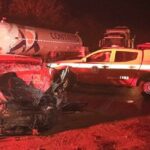 Mãe morre e deixa dois filhos feridos após invadir contramão na BR-251 - Foto: Divulgação/ CBMMG