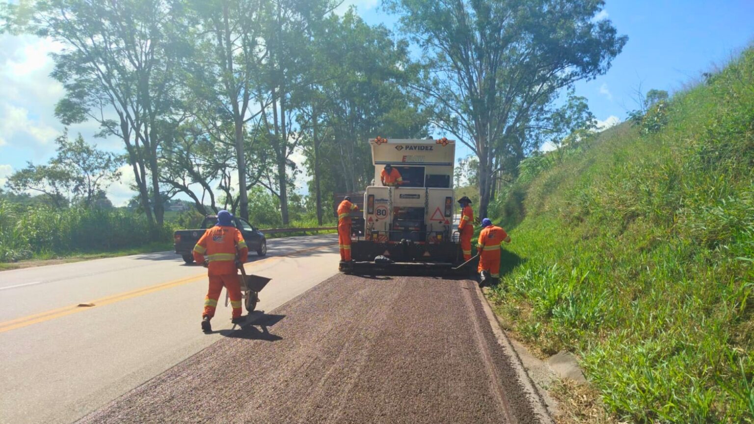 BR-040 recebe novas obras de recuperação; veja locais e horários BR-040 recebe novas obras de recuperação; veja locais e horários - Foto: Divulgação/EPR Via Mineira