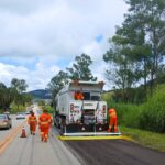 BR-040 recebe obras de melhoria do pavimento - Foto: Divulgação/EPR Via Mineira