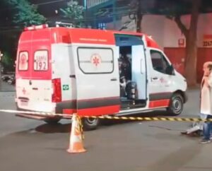 Homem morre atropelado por carro na Avenida do Contorno, em BH - Foto: Reprodução/Redes Sociais