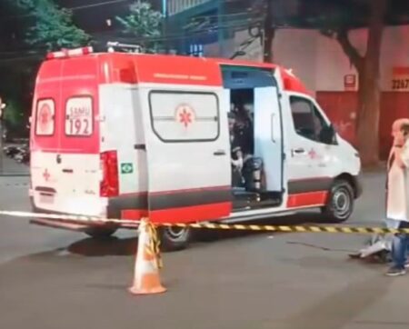 Homem morre atropelado por carro na Avenida do Contorno, em BH - Foto: Reprodução/Redes Sociais
