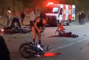 Dois motociclistas morrem em grave acidente em estrada de Sabará - Foto: Reprodução/Redes Sociais