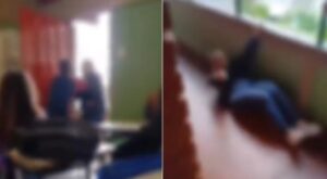 Professora é agredida por aluno após negar ida ao banheiro no bairro Itapoã, em BH - Foto: Reprodução/Redes Sociais