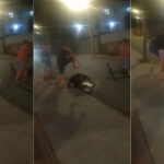 Homem é agredido por adolescentes na porta de supermercado em BH - Foto: Reprodução