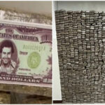 Polícia apreende mais de duas toneladas de maconha com rosto de Pablo Escobar em carreta em MG - Foto: Divulgação/PMMG