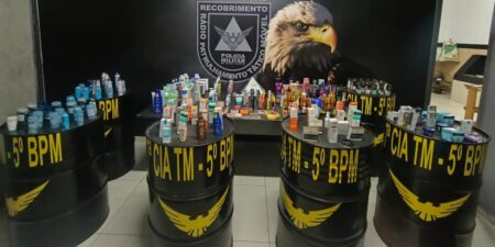 Mulher suspeita de integrar 'gangue da marcha à ré' é presa em BH - Foto: Divulgação/PMMG