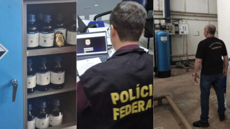 Empresas de produtos químicos são alvos de operação da PF em Minas Gerais - Foto: Divulgação/PF