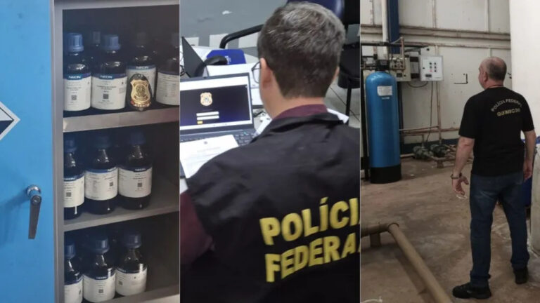 Empresas de produtos químicos são alvos de operação da PF em Minas Gerais - Foto: Divulgação/PF