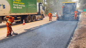 BR-040 recebe obras de recuperação em 15 municípios mineiros; veja locais e horários - Foto: Divulgação/EPR Via Mineira