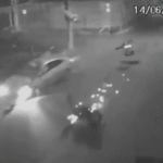 Motociclista é lançado contra poste e morre após acidente no bairro Padre Eustáquio, em BH - Foto: Reprodução/Redes Sociais