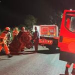 Quatro jovens morrem em grave acidente em Conquista - Foto: Divulgação/CBMMG