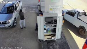 Atirador é preso por homicídio de empresário em posto de gasolina em MG - Foto: Reprodução