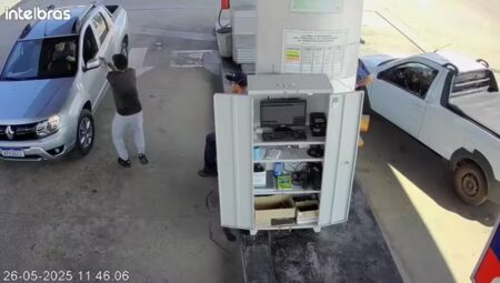 Atirador é preso por homicídio de empresário em posto de gasolina em MG - Foto: Reprodução