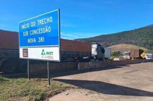 BR-381, em Caeté, terá desvio para obras; veja datas e horários - Foto: Divulgação/Nova 381