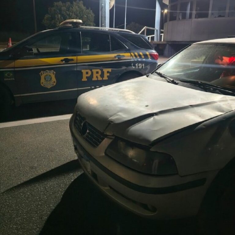 Saveiro furtada em SP há mais de 20 anos é recuperado na Grande BH - Foto: Divulgação/PRF