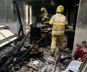Incêndio mata idosa e deixa dois feridos no Norte de Minas - Foto: Divulgação/CBMMG