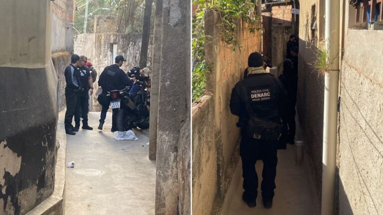 Polícia cumpre mandados contra o tráfico e lavagem de dinheiro na Grande BH - Foto: Divulgação/PCMG