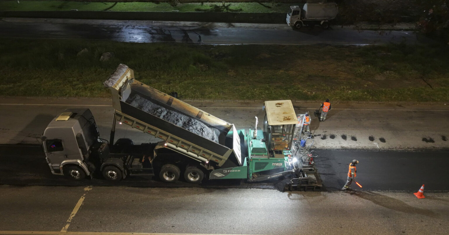BR-040 recebe novas obras de melhoria do pavimento; veja dias e horários BR-040 recebe novas obras de melhoria do pavimento; veja dias e horários - Foto: Divulgação/ Via Cristais