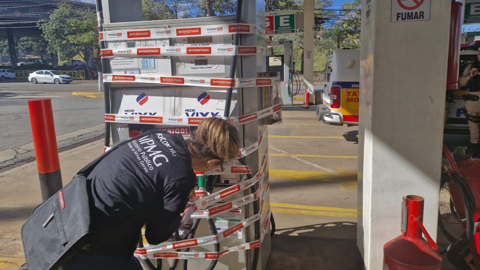 Quatro postos são interditados em BH por adulteração de combustíveis - Foto: Divulgação/MPMG