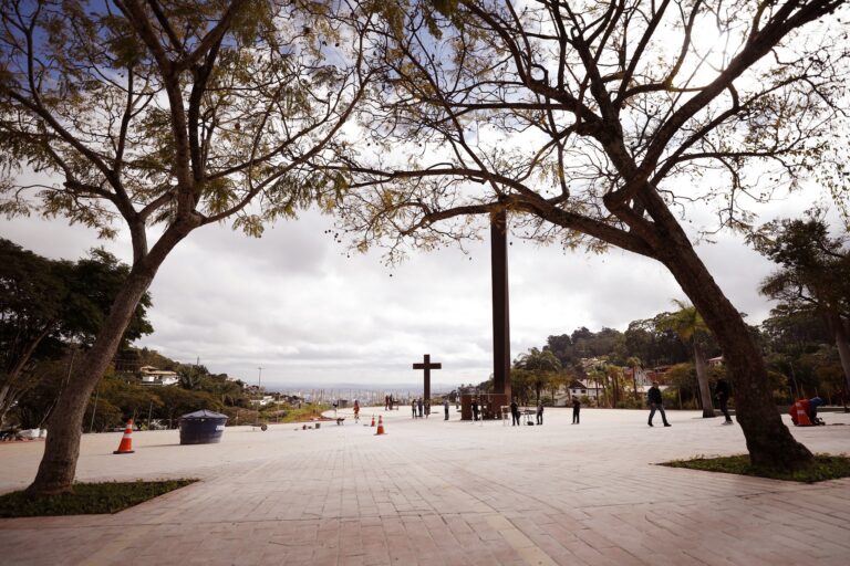 Praça do Papa, em BH, será parcialmente inaugurada em agosto - Foto: Rodrigo Clemente/PBH