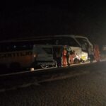 Acidente entre ônibus e van deixa morto e feridos na BR-381, em Nova Era - Foto: Reprodução/Redes Sociais