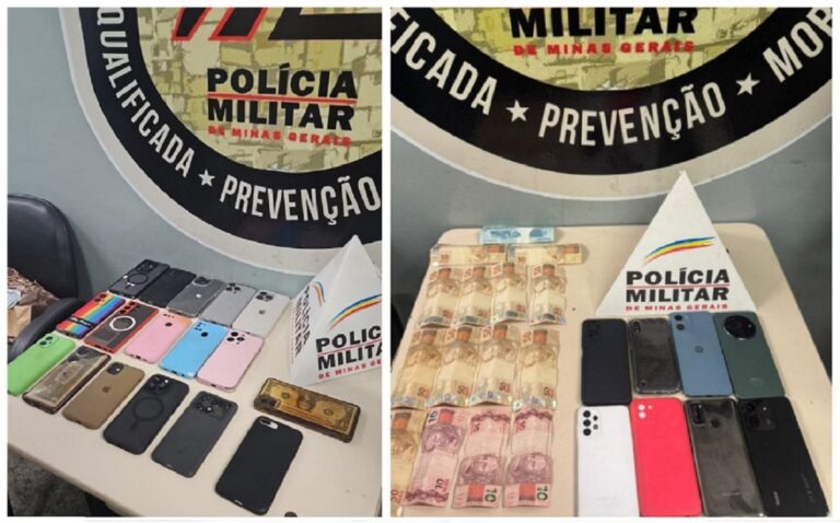 Quatro pessoas são presas e 25 celulares são recuperados durante Parada LGBTQIAPN+ em BH - Foto: Divulgação/PMMG