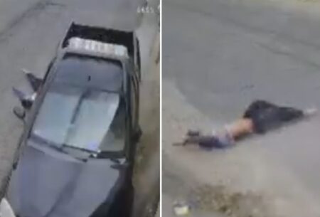 Criança de 10 anos é arremessada de carro desgovernado em Santa Luzia - Foto: Reprodução/Redes Sociais