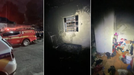 Incêndio em residência deixa criança morta e mãe em estado grave em Betim - Foto: Reprodução