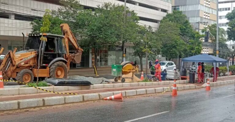 Justiça libera obras da ciclovia na Avenida Afonso Pena, em BH - Foto: Divulgação/PBH
