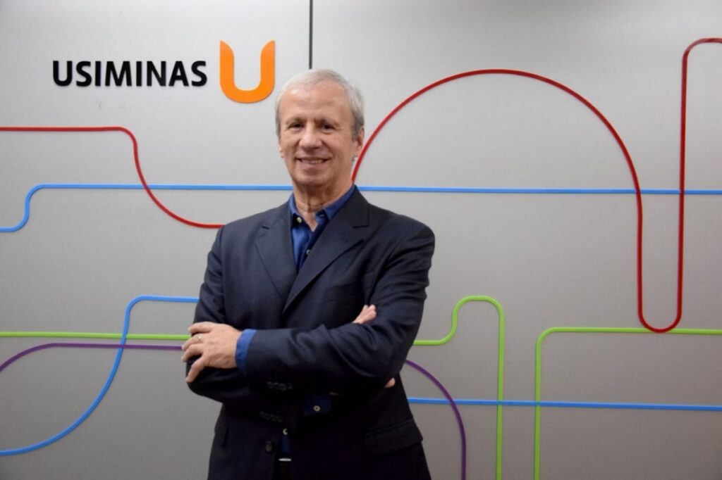 Morre Sérgio Leite de Andrade, ex-presidente da Usiminas, aos 72 anos Morre Sérgio Leite de Andrade, ex-presidente da Usiminas, aos 72 anos - Foto: Divulgação/Usiminas