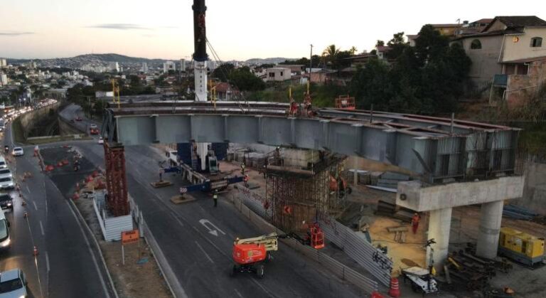 Trânsito na Cristiano Machado será afetado à noite por obras de viaduto - Foto: Divulgação/PBH
