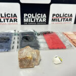 Vovó do tráfico é presa após perseguição policial no Vale do Rio Doce - Foto: Divulgação/PMMG