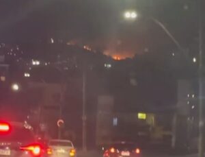 Parque Estadual Serra Verde é atingido por incêndio em BH neste sábado (9) - Foto: Reprodução/Redes Sociais