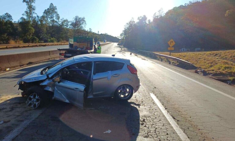 Criança de 3 anos morre em acidente na BR-381, na Grande BH - Foto: Divulgação/PRF