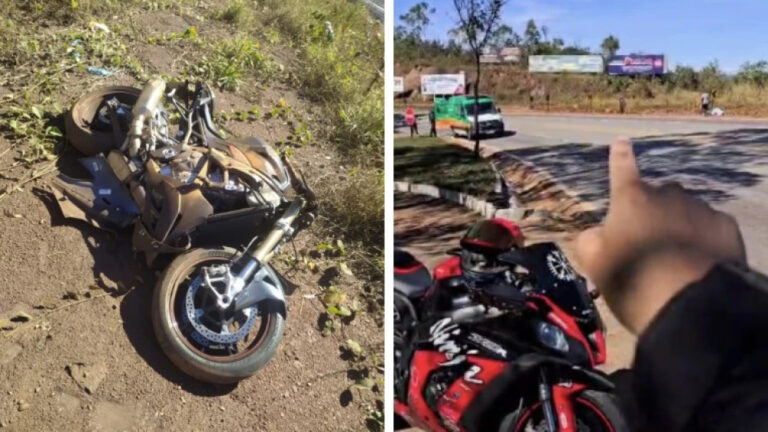 Motociclista morre em acidente na BR-356, em Itabirito - Foto: Reprodução